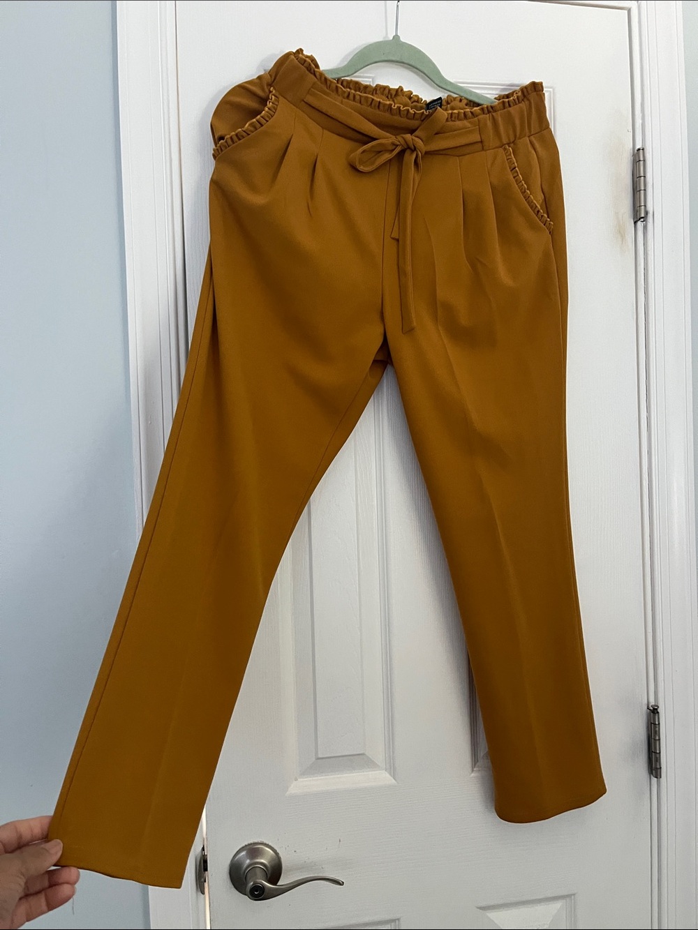 Soho Apparel women Pants - Mustard